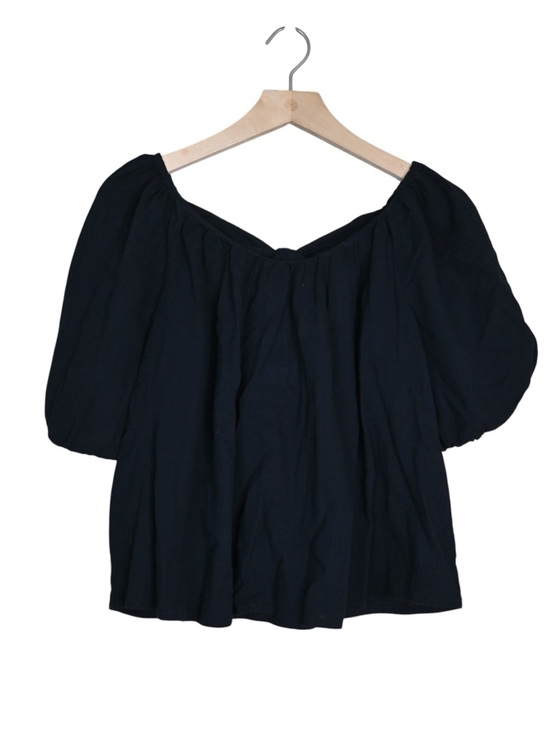 Old Navy Tops - Old Navy Women's S Black Off-the-Shoulder Puff Sleeve Top